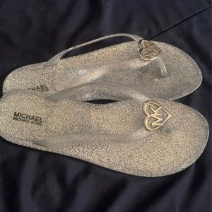 Mk  girls jelly slides